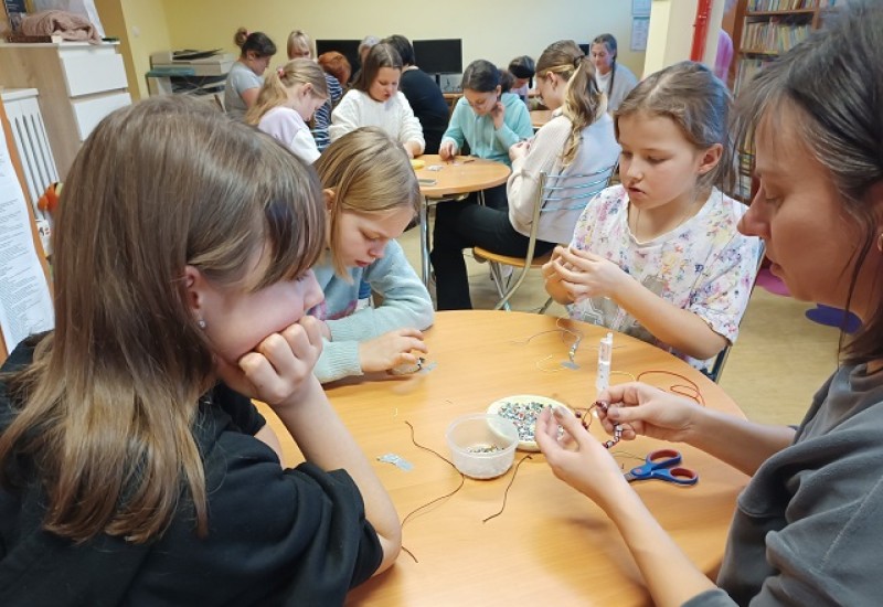 Biblioteczne ferie w Pyzówce