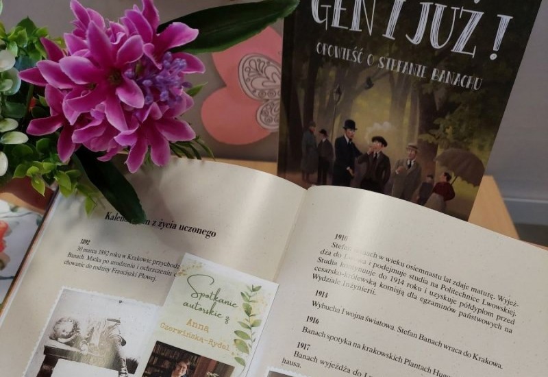 Książki, które uczą i inspirują – spotkanie z Anną Czerwińską-Rydel