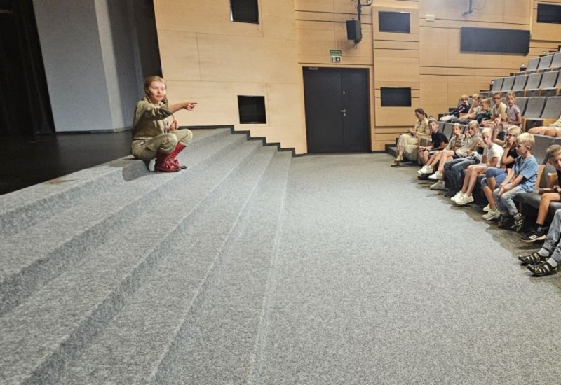 Wizyta w teatrze "Rabcio"