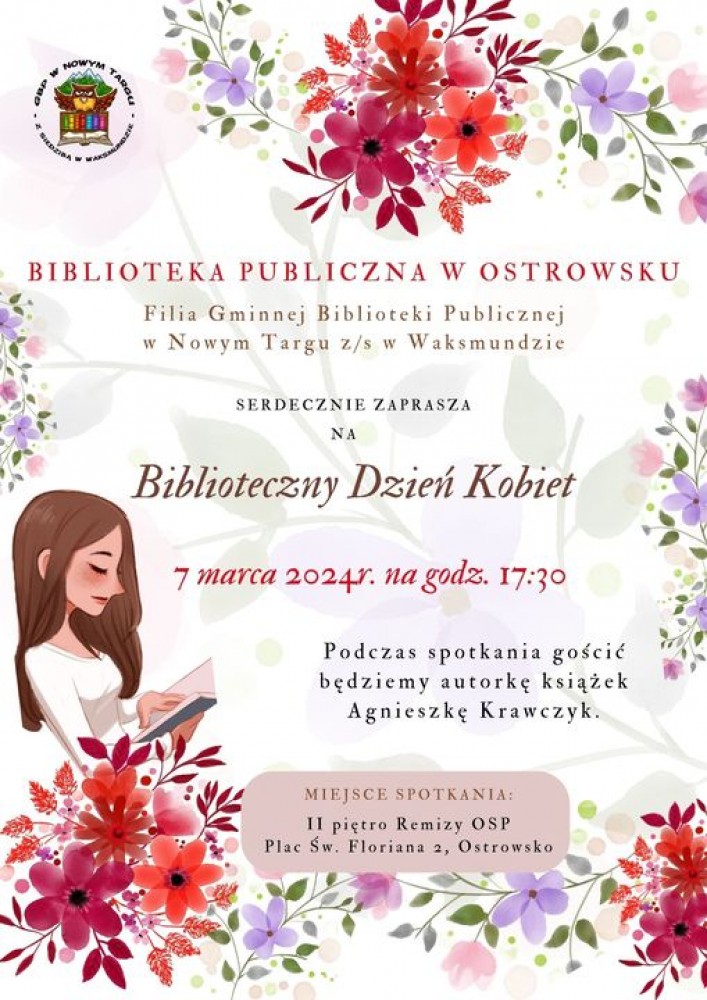Biblioteczny Dzień Kobiet w Ostrowsku