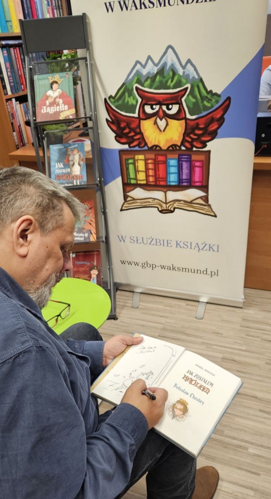 Historia z Humorem - spotkanie autorskie z Pawłem Wakułą