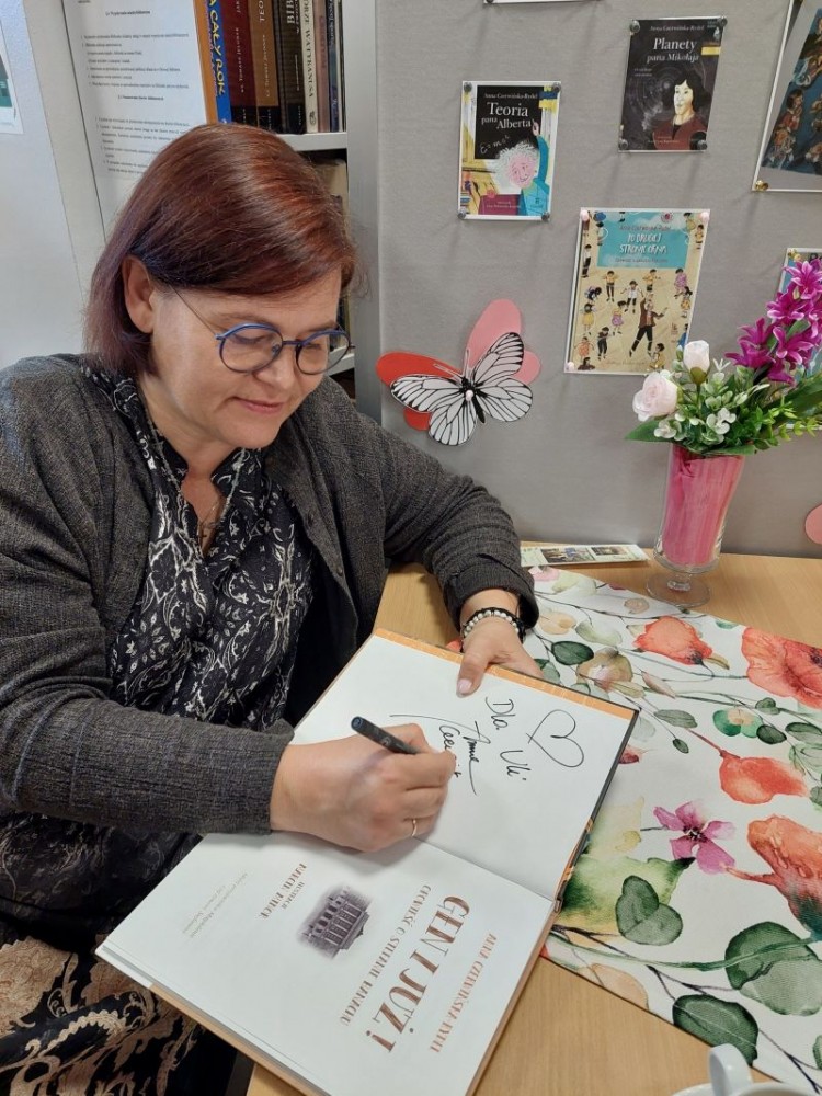 Książki, które uczą i inspirują – spotkanie z Anną Czerwińską-Rydel