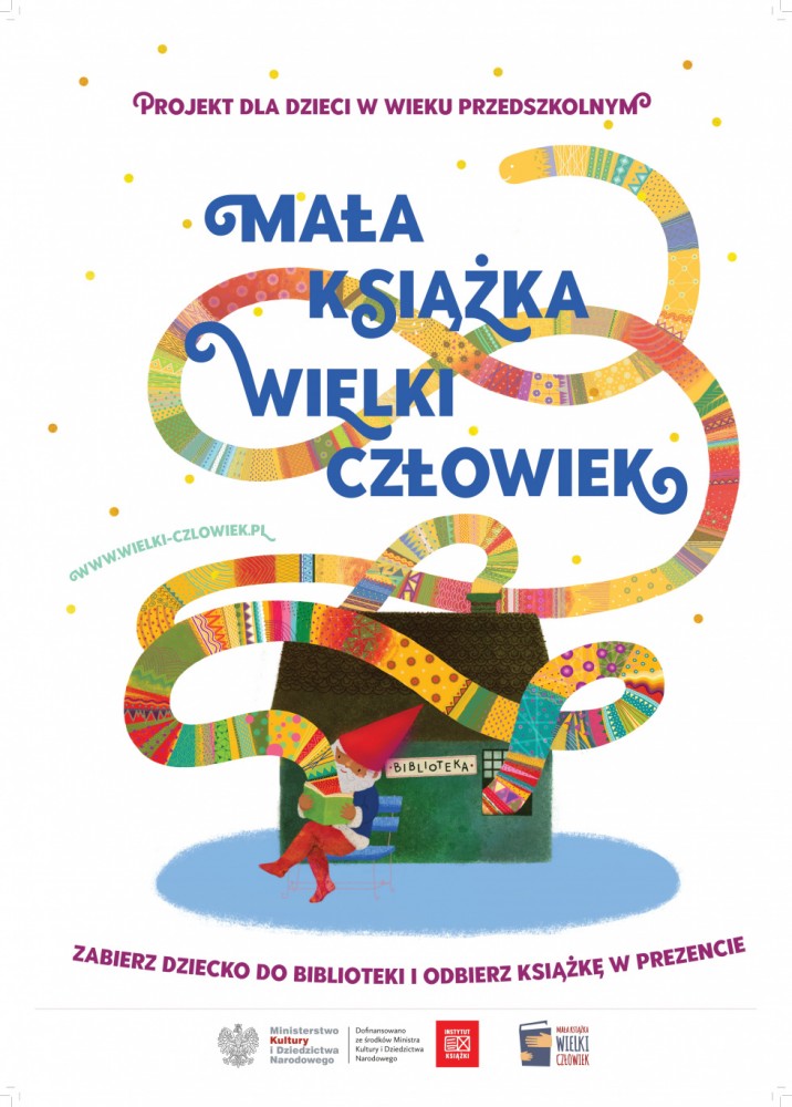 Nowa odsłona kampanii „Mała książka – wielki człowiek” już dostępna w naszych bibliotekach