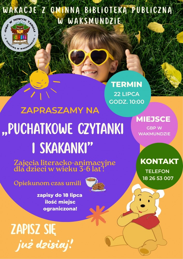 "Puchatkowe czytanki i skakanki"