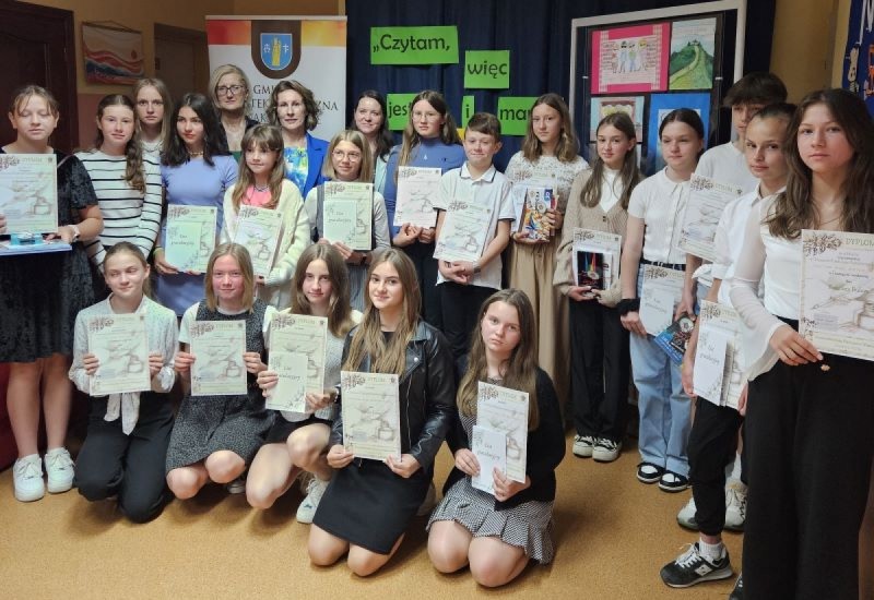 Konkurs Czytelniczo - Literacki "Czytam, więc jestem i marzę" rozstrzygnięty