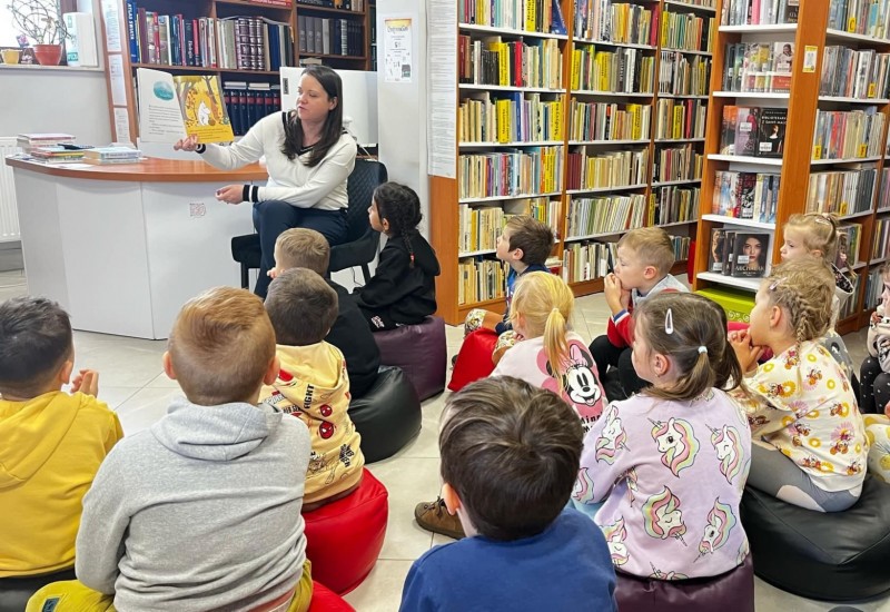 Ogólnopolska akcja ,,Czytamy Muminki" w Filii w Ostrowsku
