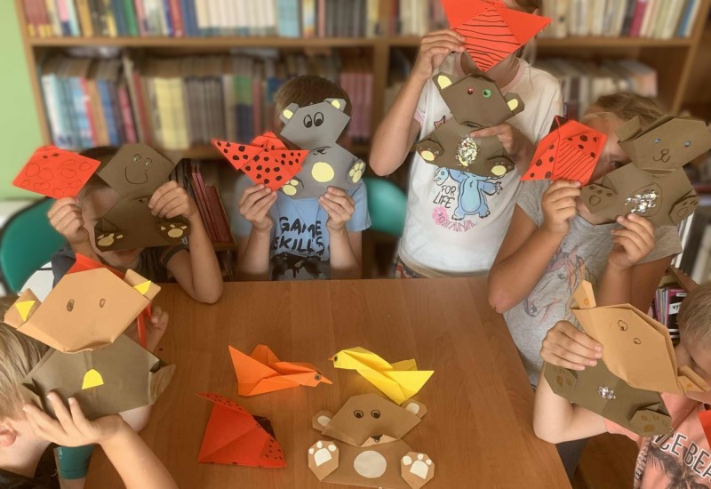 „Wakacyjne przygody w bibliotece – Filia w Lasku”