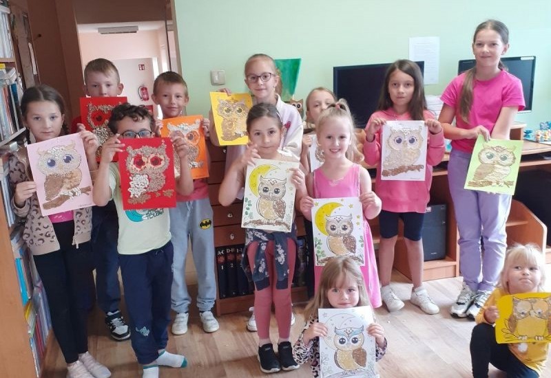 „Wakacyjne przygody z książką” - Filia w Nowej Białej